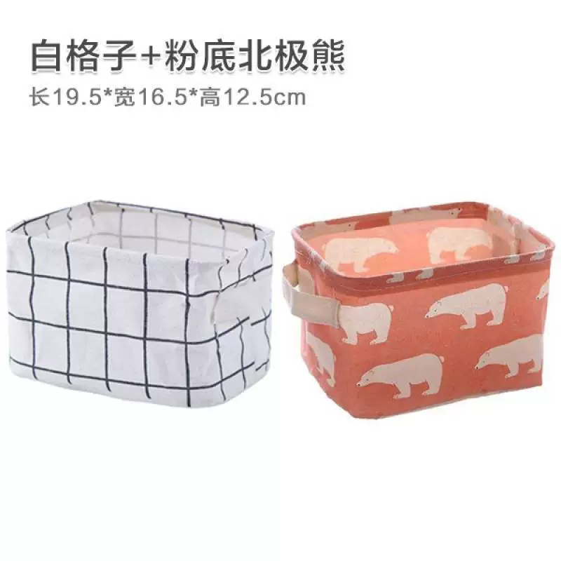 Столовая коробка для хранения, игра еды, игрушка, корзина для хранения, складная водонепроницаемая ткань, хлопок и лён