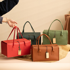 新款喜糖盒結婚糖果粽子喜酒喜煙護膚品皮質禮品盒禮盒高級包裝盒