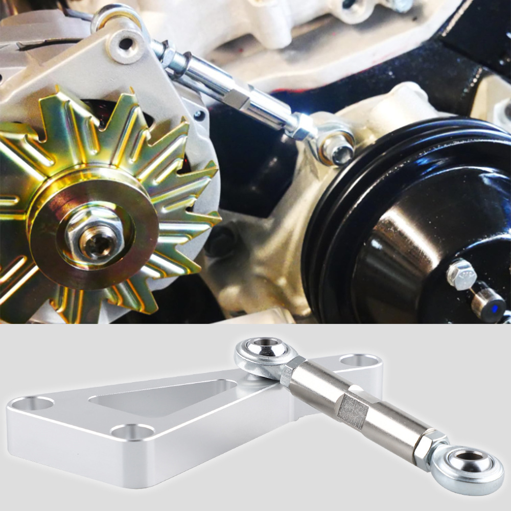 Sbc Alternator Bracket Long Water Pump Aluminum Kit Suitable for Chevrolet Sbc 350 Small Engines