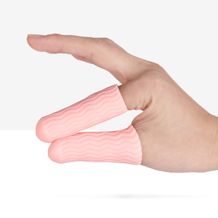 Cross-Border Protective Finger Cots, Finger Protectors, Soft Water Pattern, Anti-Wear, Five-Finger Separation Covers for Men and Women, Toe Covers
