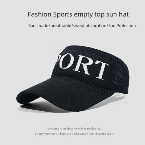 2024 Women's Summer Letter Cap Sun Hat Outdoor Umbrella Hat Sport Versatile Brimmed Sun Cap