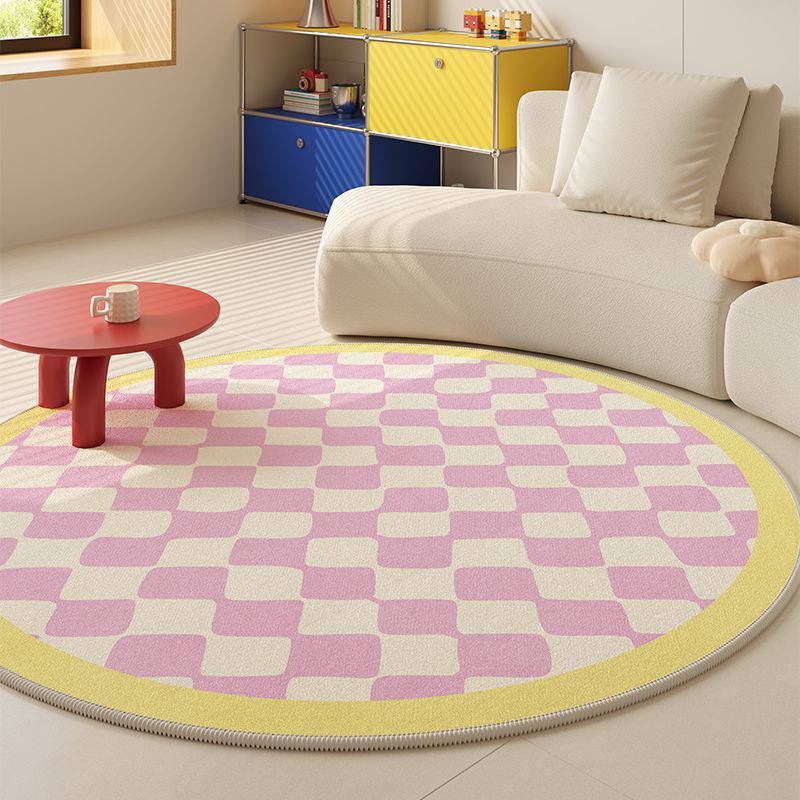 Fresh Dopamine Loop Pile Carpet - Non-Slip, Wear-Resistant, Stylish Floor Covering_voghion.com