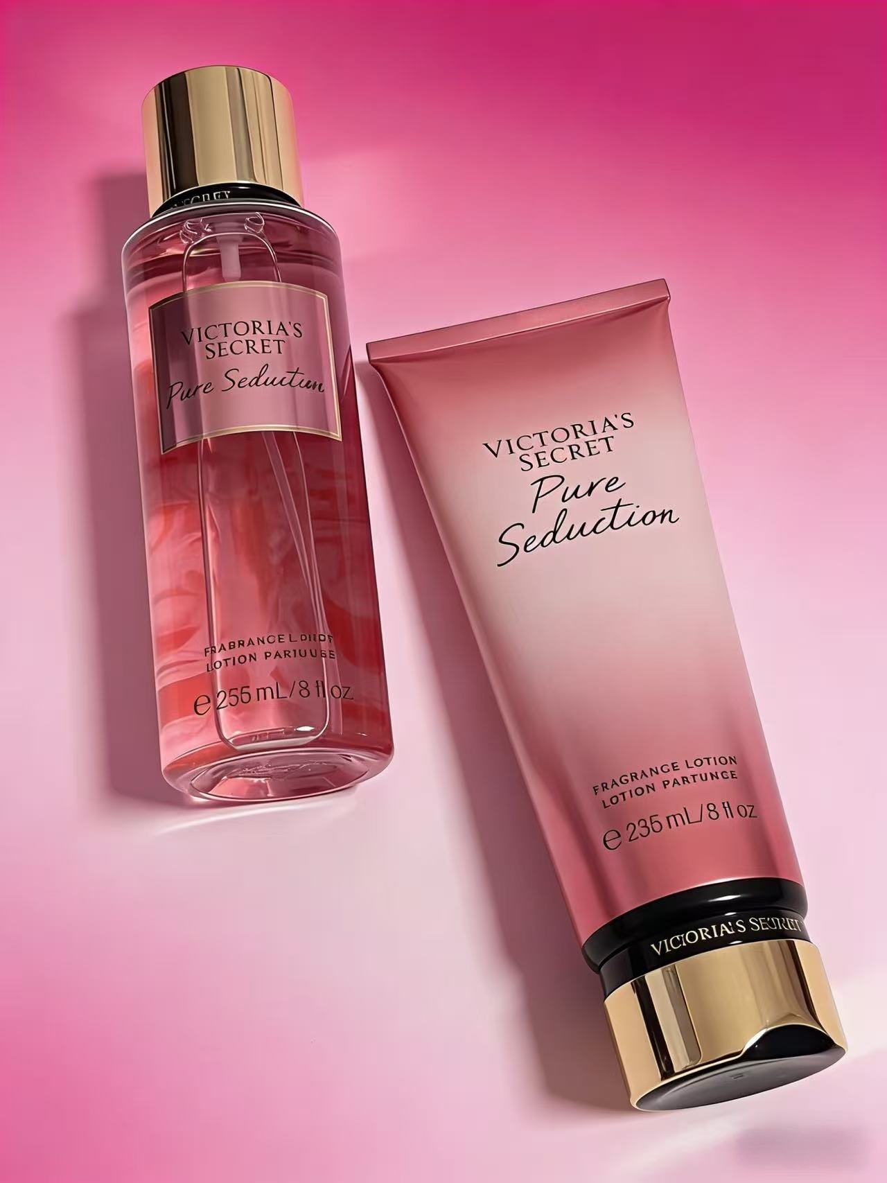 Victoria 's Secret Body Lotion & Aroma Spray Set Hidratación Hidratación Perdurable