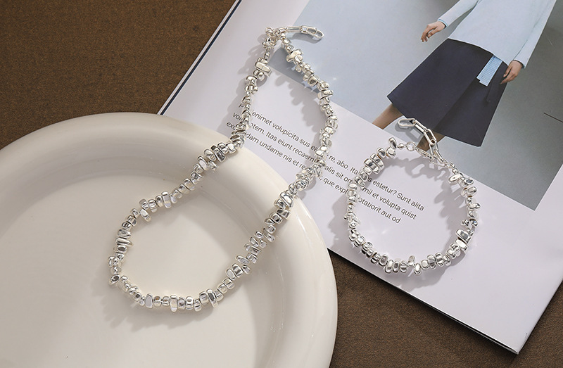 Retro Geometric Copper Plating Necklace 1 Pair