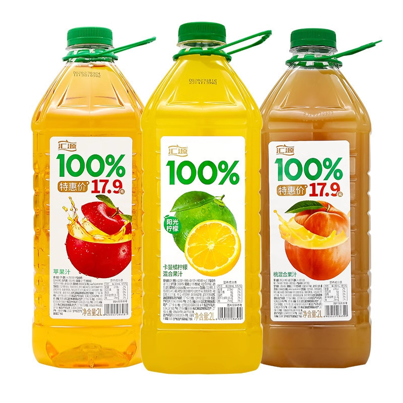新商品 フーユアン 100%ジュース 2L 大樽 サンシャインレモン ピーチジュース リンゴジュース ピュアジュースドリンク ファミリードリンク|undefined