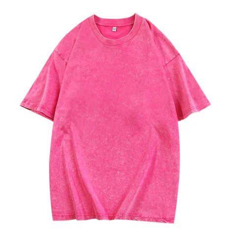 Pure cotton American style short sleeve men's t-shirt trendy brand water rinse worn-out retro hollow light version loose top