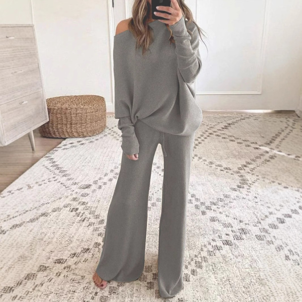 demi-season solid color long-sleeve for leisure
