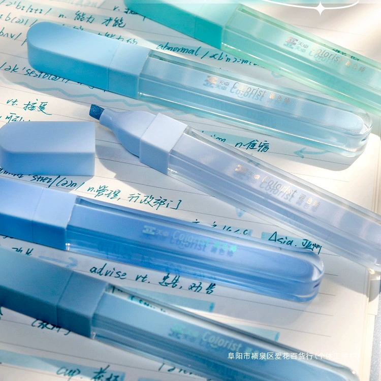 Вспышка флуоресцентная маркерная ручка для учащихся начальной школы