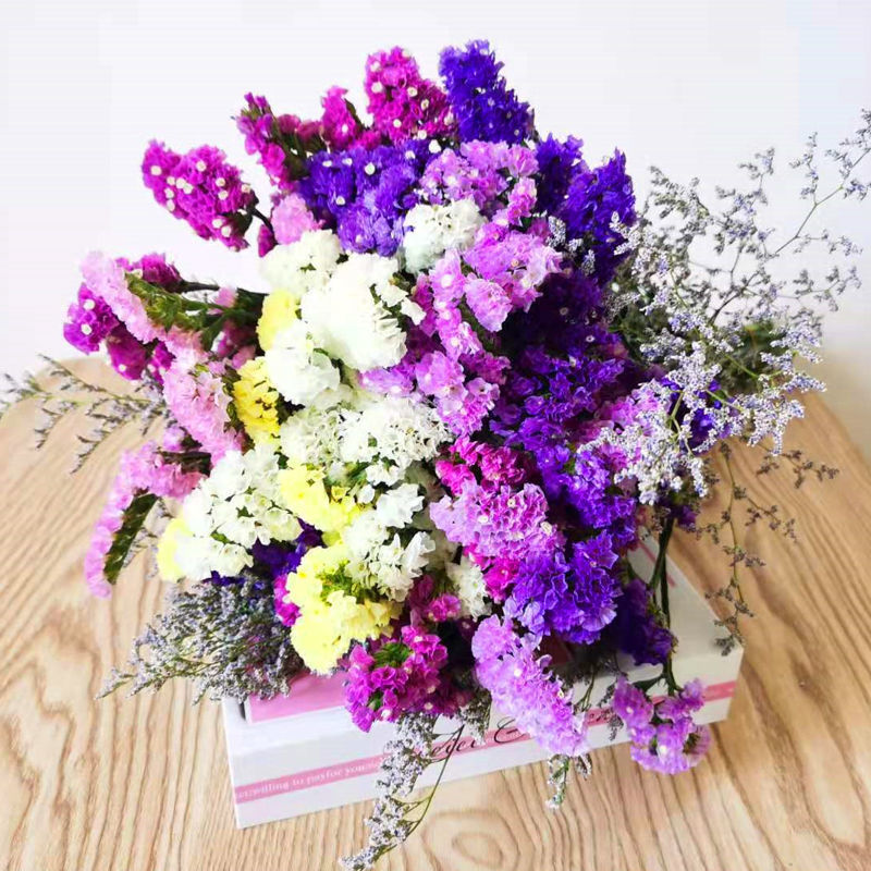 [핫셀링 점장 추천] 6색 30개 + 풀 - 둥근배꽃바구니 제외