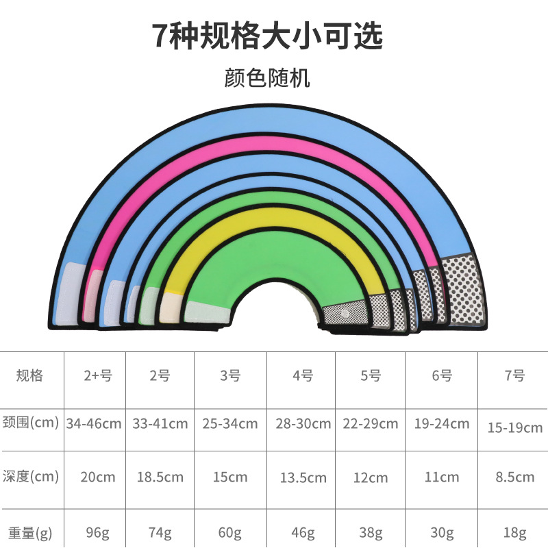 Elizabeth collar para mascotas color caramelo mate doble anillo de protección de velcro suministros para mascotas al por mayor