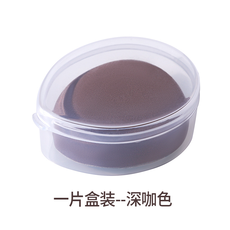 Borla de maquillaje Marshmallow, borla de maquillaje suave para dedos, borla de maquillaje con punta para polvos, corrector de rubor, borla de maquillaje puntiaguda personalizada de Rubycell.