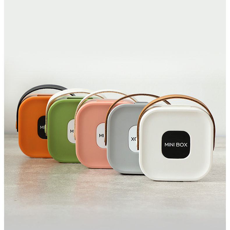 Multi-functional portable storage box data cable Bluetooth headset charger storage box carry new Internet red