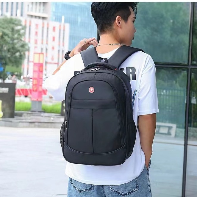 跨境商务瑞士军刀风双肩背包户外大容量通勤电脑包SWISSLAND背包R