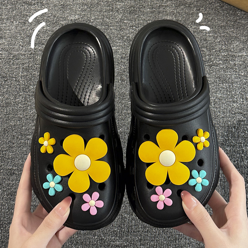 검은 화려한 꽃]
