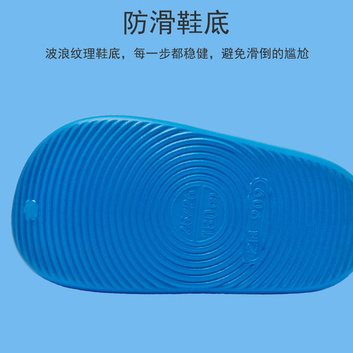 Spider-Man Kids' Durable Hole Shoes for Boys  Summer New Middle Childhood EVA Light Insole Printed Slippers Disney Beach Shoes