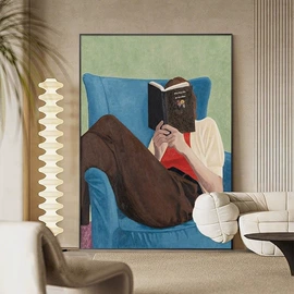 现代装饰画;油画;铁皮画