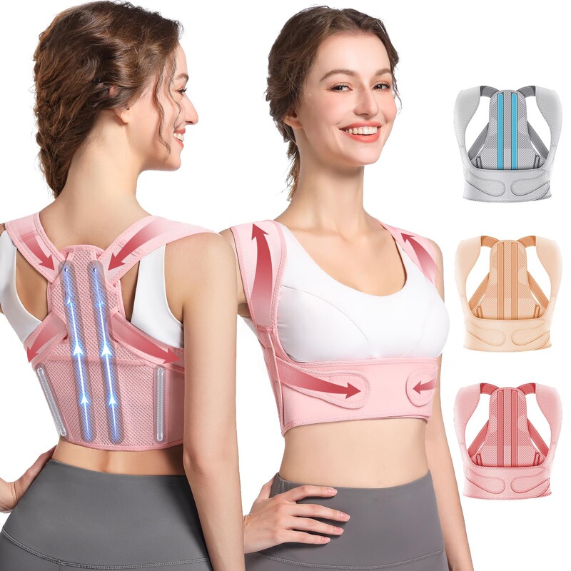 Men's Open Shoulder Strap Invisible Pull Women's Hunchback Correction Hunchback Posture Body Corrector Open Shoulder Artifact Men's Open Shoulder Strap Invisible Pull Women's Hunchback Correction Hunchback Posture Body Corrector Open Shoulder Artifact
