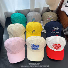 韩版爱心字母刺绣夏季户外运动速干透气棒球帽户外遮阳防晒鸭舌帽