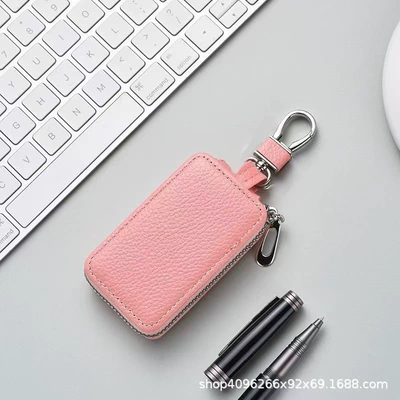 Can Be Hung on the Waist, Car key bag - pink
