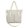 Nylon shoulder bag, capacious one-shoulder bag, fresh linen bag, Korean style