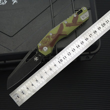 跨境新款微技术MSI折叠刀高硬度锋利折刀户外刀具露营口袋刀小刀