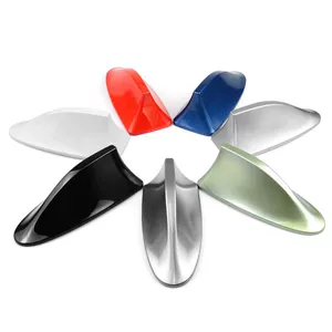 Car shark fin antenna with signal special antenna car decoration punch-free roof tail wing modification