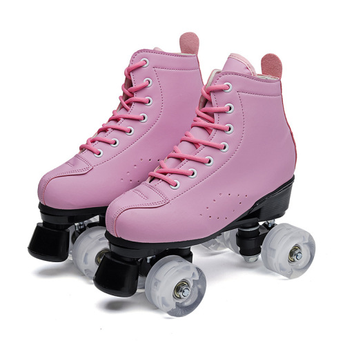 Double row roller skates, skates, adult four-wheel roller skates, skates, men, adults, women, skating rink professional courses