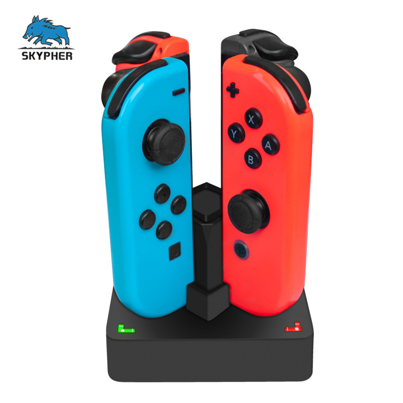 Safewer Sw Mini Game Controller Charging Stand Joycon Small Controller Charger Charging Stand