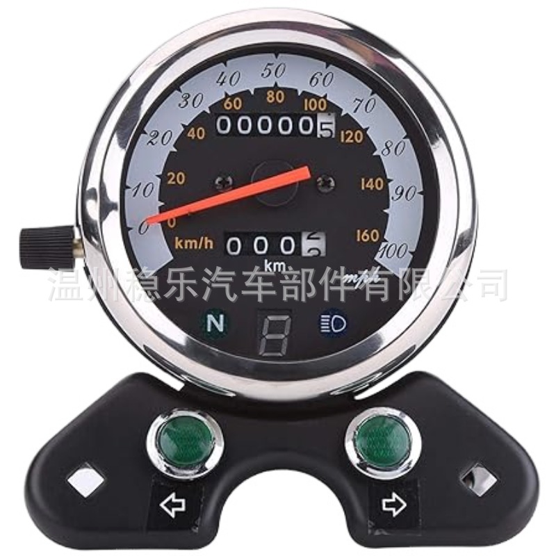 Motorcycle speedometer tachometer 12V95mm  Wingle Cafe Racer motorcycle instrument