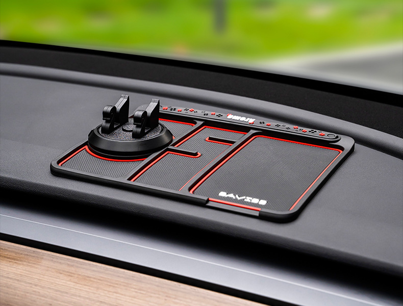 2021 New Model Car Multifunctional 4-in-1 Anti-Slip Mat Car Stand Anti-Slip Storage Mat Wear-Resistant Non-Slip Mat