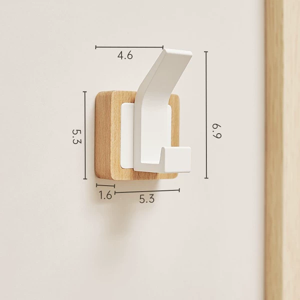 Japanese log white crescent single hook