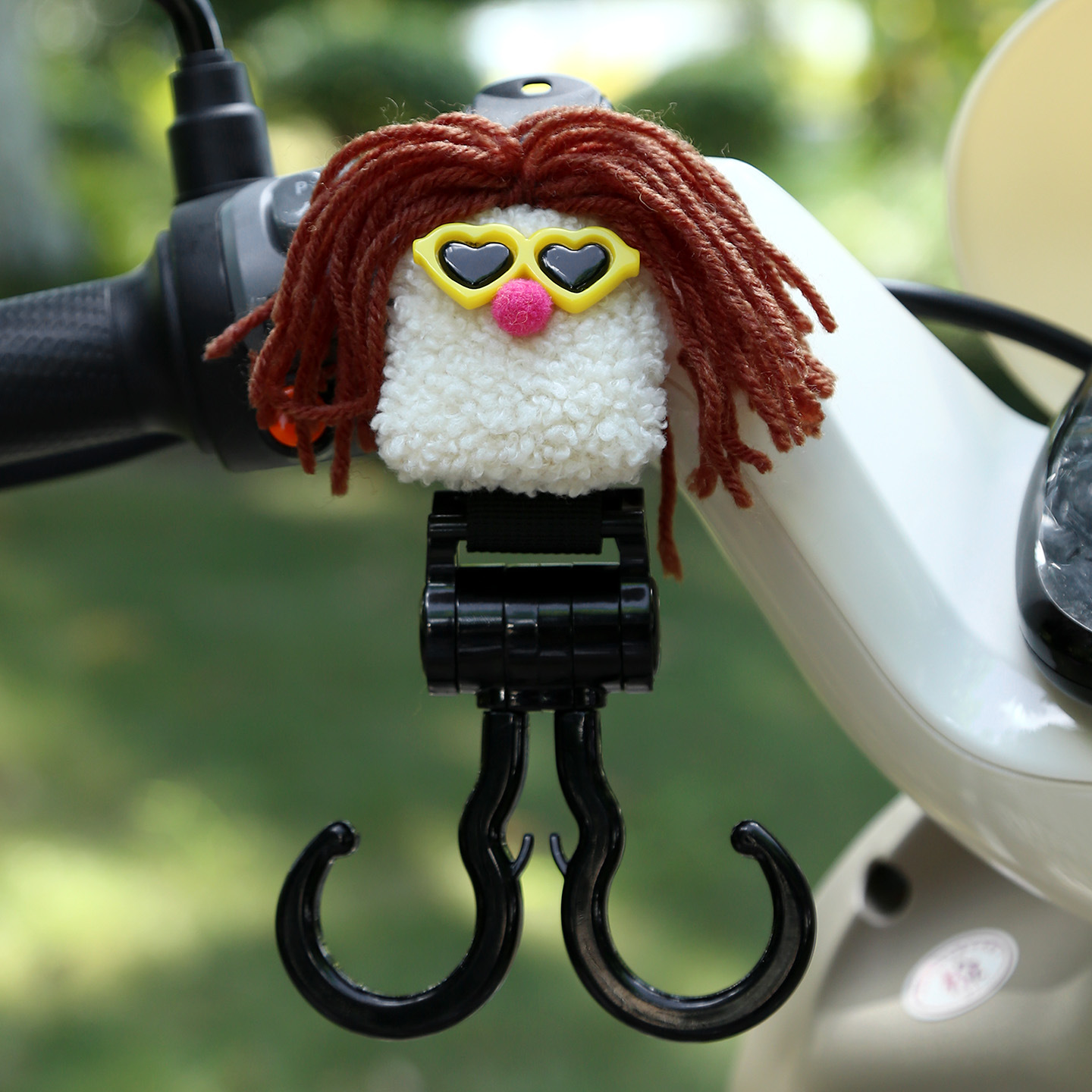 Electric Vehicle Hook Enhanced Load-Bearing Stroller Double Hook
