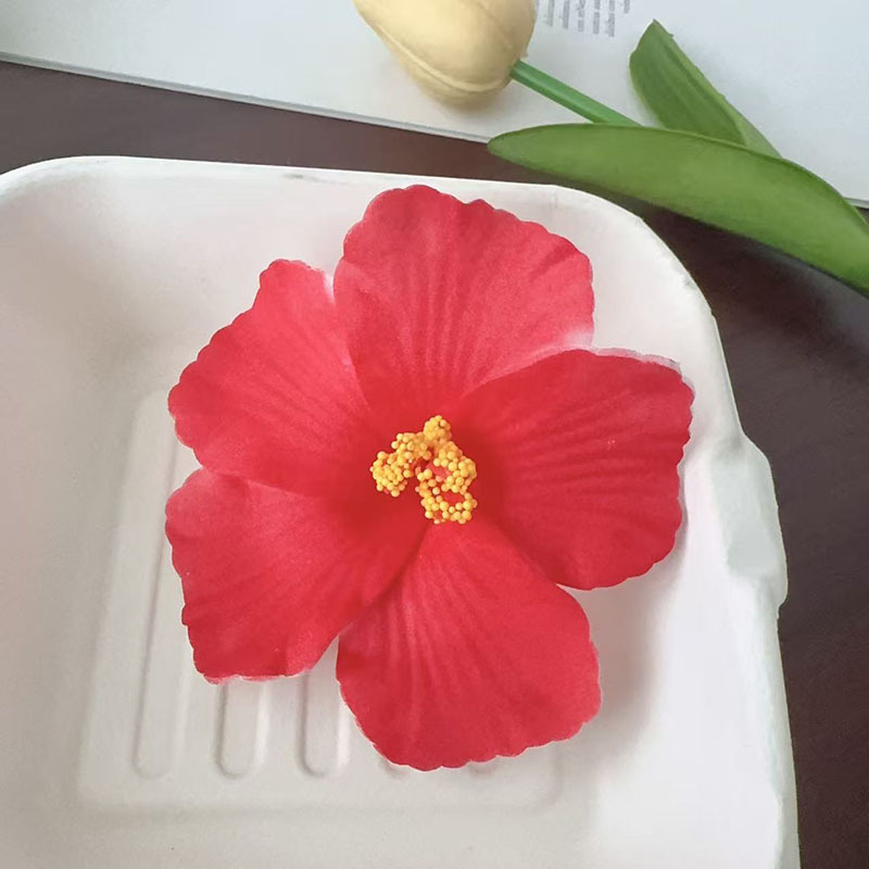 붉은 모네 꽃
