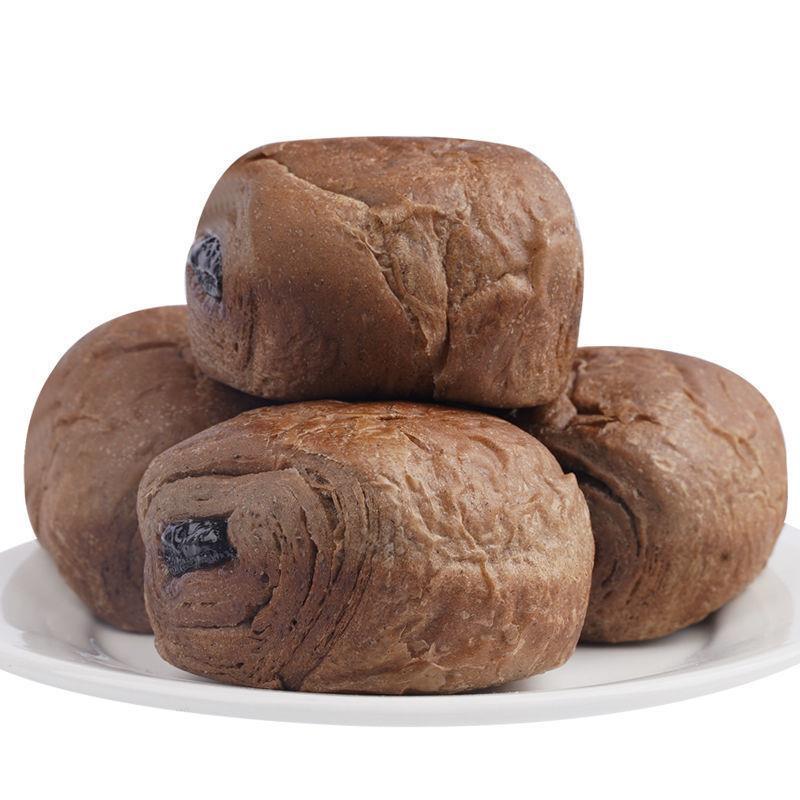 【1 box of 60 pieces】Chocolate-filled Sticky Buns Hand-torn Bread Rye Bread Breakfast Snack