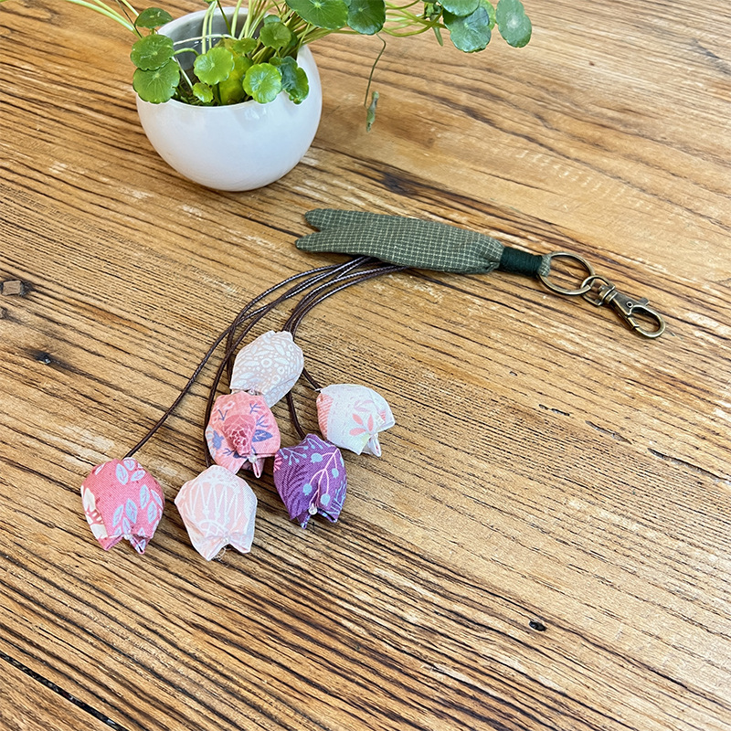 Bordado hecho a mano DIY creativo colgante adulto principiante patchwork bordado bolsa de regalo de coche bordado colgante