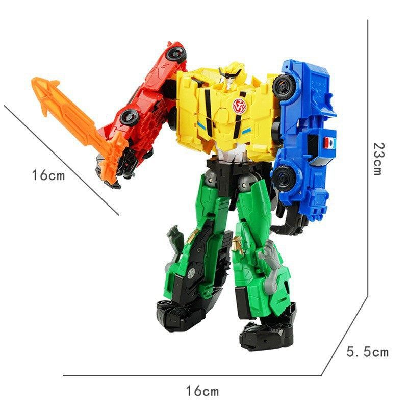 Juguetes para niños de explosión transformación manual robot humano modelo de dinosaurio carro tren de transformación robot juguetes al por mayor