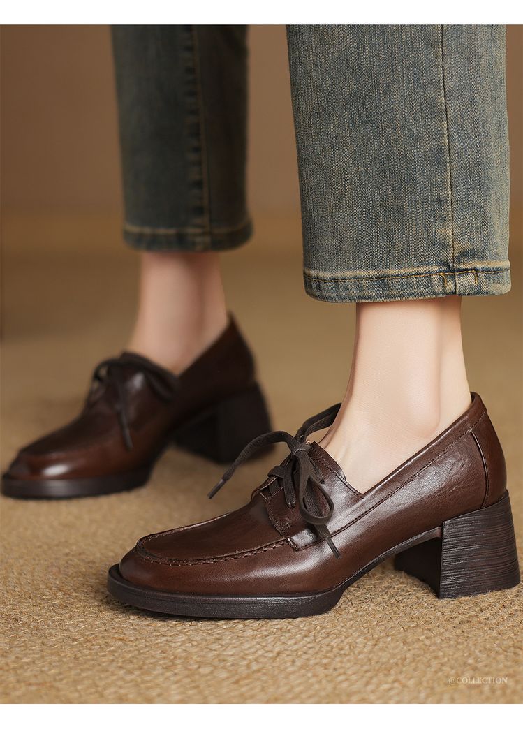 【値下げ不可】OFOF シューズ 1F BROWN UK4 チョウピラコ OxfordCapToeDB.jpg?v=