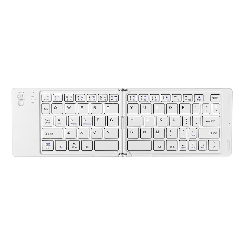 ワイヤレス Bluetooth 折りたたみキーボードとマウスセットタブレット電話ユニバーサルガールタイピングオフィスサイレントキーボード|undefined