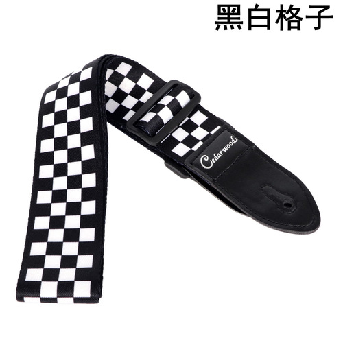 Heat transfer folk guitar strap personal back strap electroacoustic guitar bass guitar strap guitar accessories college