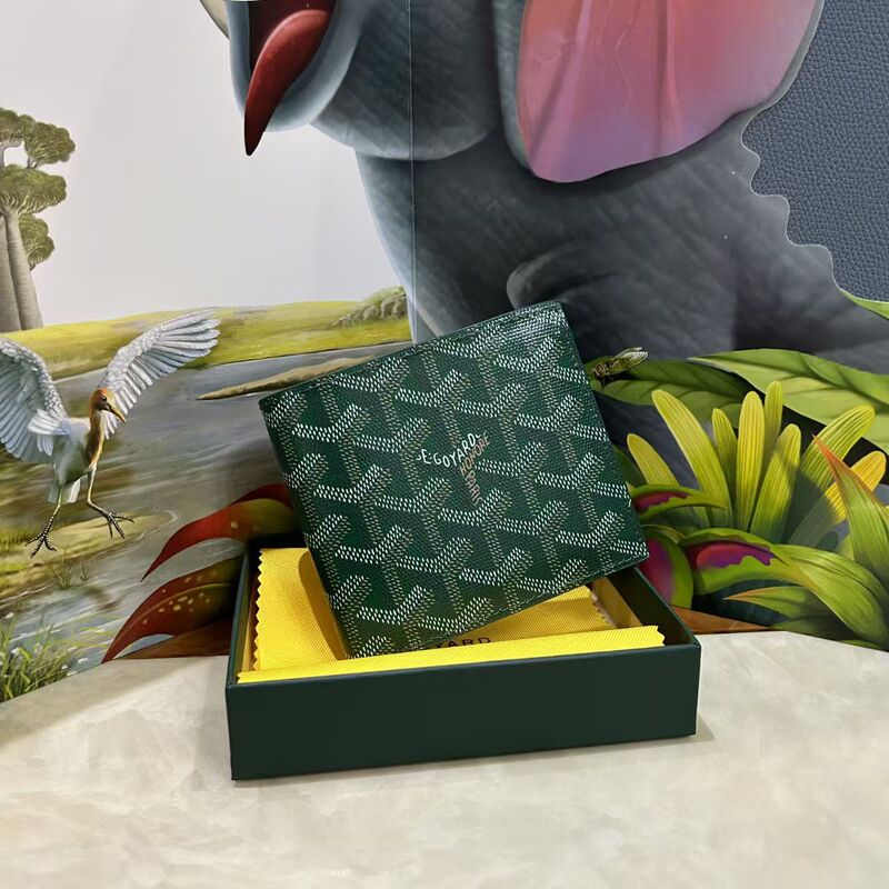 Card Bag New Goya Wallet Printed Short Multi-functional Folding Wallet Thin Business Wallet Fashionable All-match Men