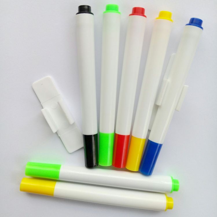 Wenwei Manufacturer Wholesale Printable Whiteboard Markers Wb1030 Black Ink Eco-Friendly Whiteboard Markers for Children Erasable