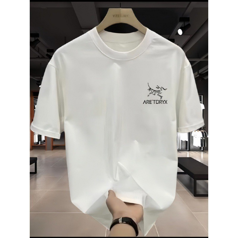 海外卸売専用～厚手の純綿半袖Tシャツ、男女同型、夏のトレンド、ゆったり万能カップルトップス|undefined