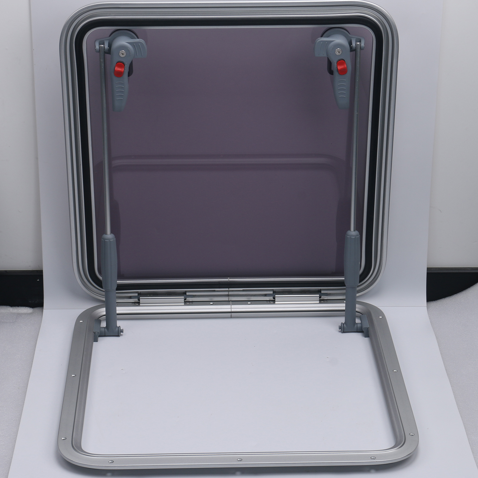 Marine Aluminum Outhole Boat Boat Room Window Outhole Skylight Decorative Window Glass Window Aluminum Alloy Outhole Window