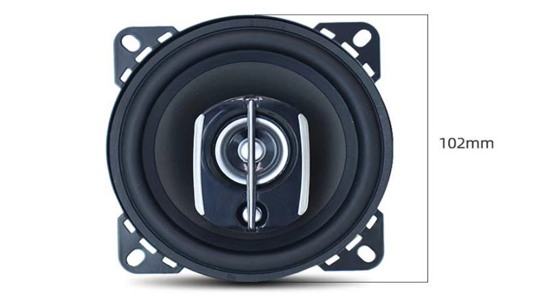 Cross-Border Car Audio Door Speaker Ap104P 4inch Coaxial Speaker Car Modification Speaker Car Speaker
