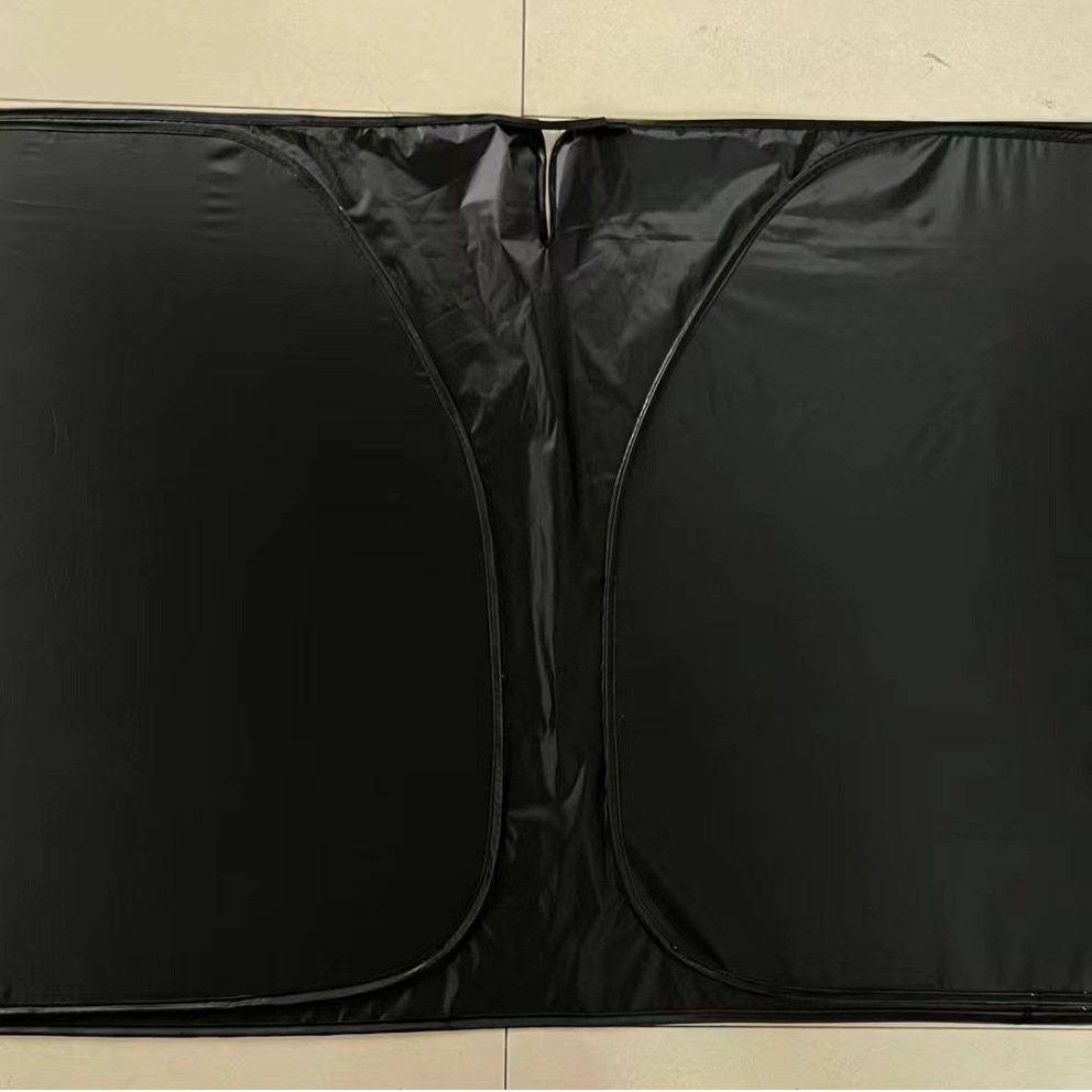 태양 방패 차 티타늄 실버 실버 코팅 된 프론트 기어 단열 자외선 차단제 냉각 자외선 차단 열 불투명 태양 방패