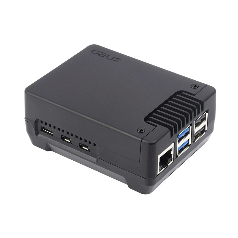 Raspberry Pi 5-го поколения, специальный корпус из алюминиевого сплава с встроенным радиатором и вентилятором, корпус Argon Neo из алюминиевого сплава