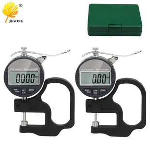 Electronic thickness gauge 0-12.7mm digital display 100/1000 thickness gauge/instrument is suitable for paper film tape