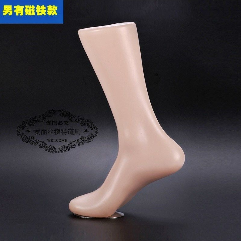 Modelo de pie Calcetines modelo adulto invertido calcetines de mujer Calcetines cortos calcetines de algodón puro modelo accesorios calcetines de pie molde plástico Modelo de pie de mujer image 14