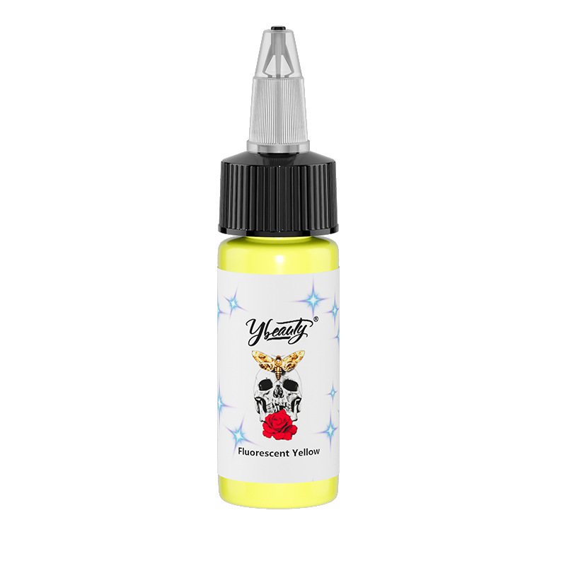 Tinta para tatuajes, pigmento de color para tatuajes 5ml/15ml, tinta fluorescente certificada por la FDA, certificación transfronteriza. image 26