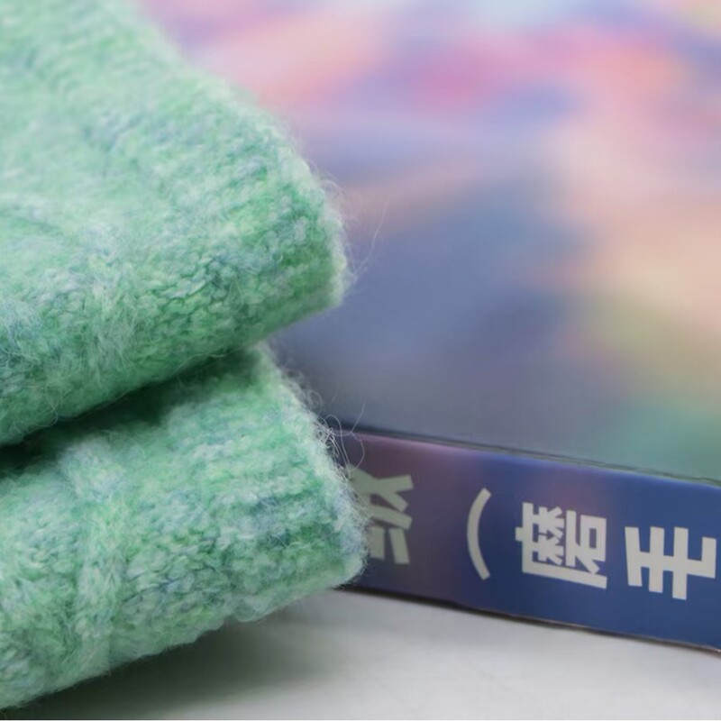 Shensheng 1/14Nm Velvet Brushed Yarn 6% Wool 65% Recycled Polyester 13% Nylon 13% Acrylic 3% Spandex